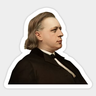 Henry Ward Beecher Portrait Sticker